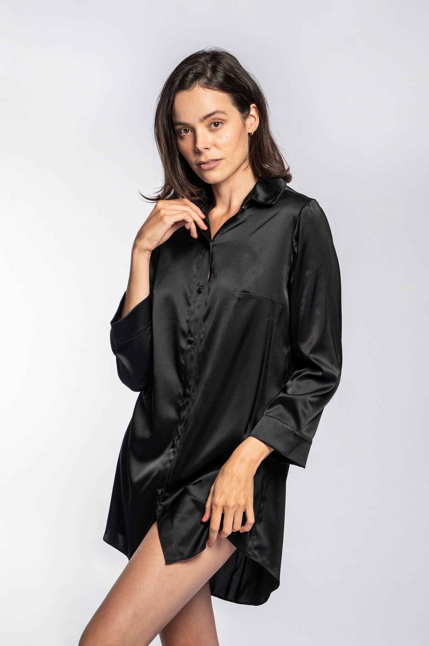 Pijama camisón silky