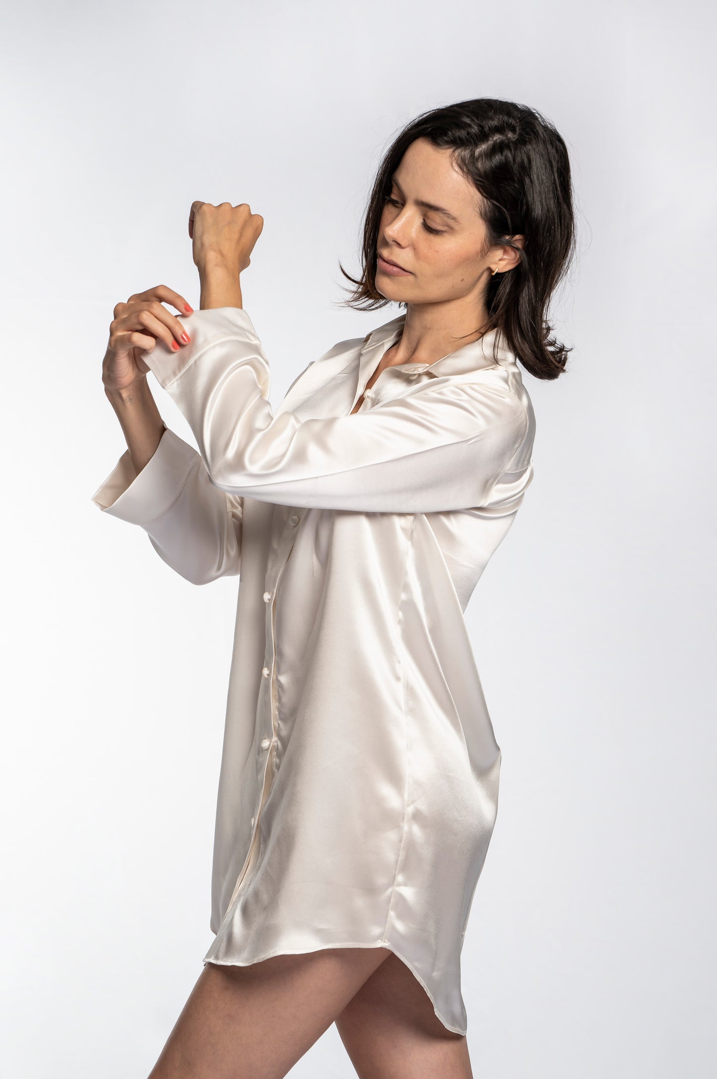 Pijama camisón silky