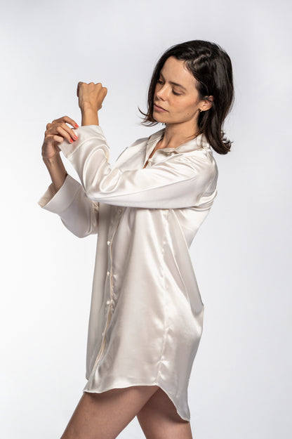 Pijama camisón silky